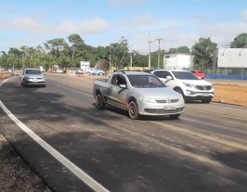 Rodovia Duca Serra: desvio que contorna construção do viaduto é liberado