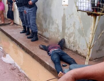 Jovem é baleado em tiroteio