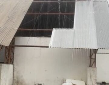 Chuva e ventania arrancam telhado de Unidade Covid em Macapá
