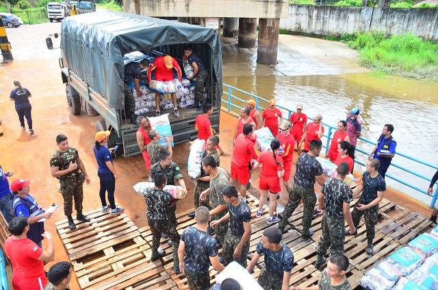 Enchente no Jari: ajuda humanitária é enviada para famílias afetadas