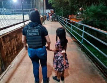 Em operação que recolheu 20 menores, menina de 8 anos é encontrada em ‘praça do crime’