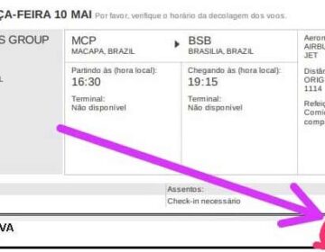 Passagem para Belém chega a R$ 2,8 mil; Brasília R$ 6,3 mil