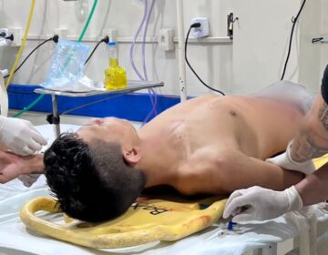 Acusado de matar advogado luta com policial e acaba baleado ao tentar fugir da delegacia