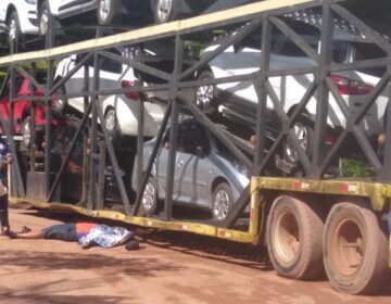 Trabalhador morre ao levantar fio de alta tensão para carreta passar