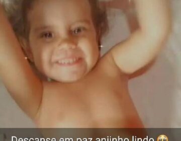 Menina de 2 anos morre ao cair em lago de área de ressaca