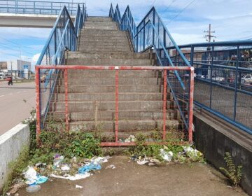 Morte poderia ser evitada se passarela estivesse aberta, dizem moradores da zona norte