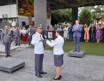 Heliane assume comando da PM e revela prioridades