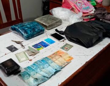 Motoboy guardava 3,5 kg de maconha em casa