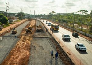Viaduto: trânsito ficará mais lento para construção das rampas de acesso