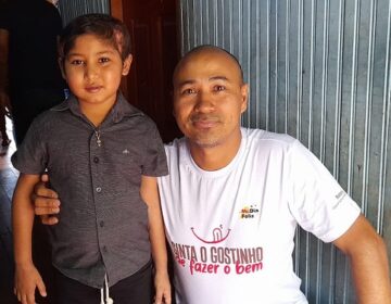 Menino com tumor na cabeça consegue tratamento gratuito