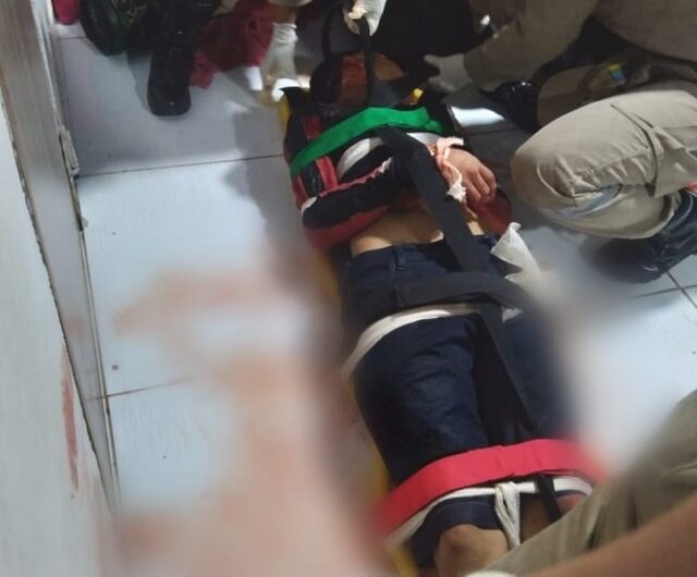 Policial penal dispara em rosto de assaltante durante luta dentro de residência