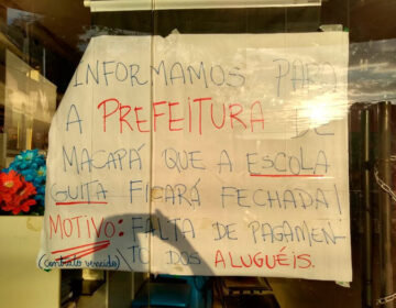 Com aluguéis atrasados, escola de Macapá fecha as portas