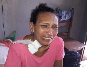 Com câncer e fome, ribeirinha pede socorro
