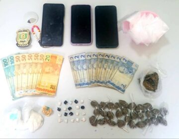 Após marido ser preso, esposa assumiu venda de drogas, diz polícia