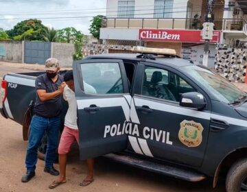 Acusado de agredir companheira adolescente faz ameaças e é preso