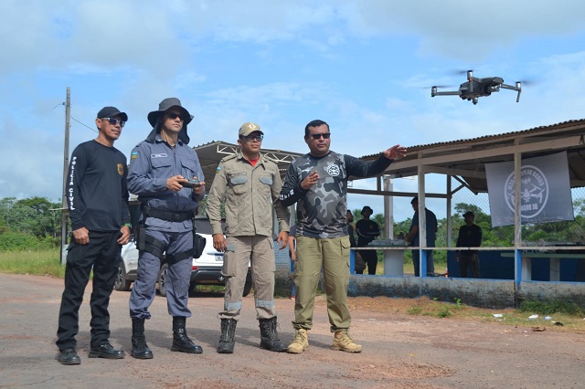 Forças de Segurança usarão drones e reconhecimento facial em shows do Macapá Verão