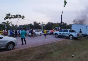 No Amapá, grupos de direita protestam e pedem intervenção do Exército