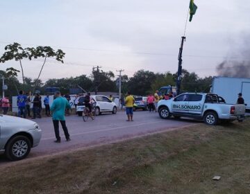 No Amapá, grupos de direita protestam e pedem intervenção do Exército