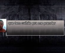 Acusado de violência doméstica desafia a polícia e acaba preso