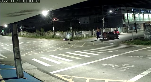 Motorista estava bêbada e não tem CNH; veja vídeo do acidente que matou garota de 19 anos