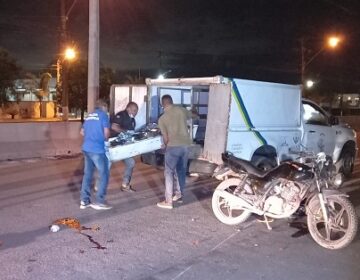 Acidente de moto deixa homem e mulher mortos em rodovia