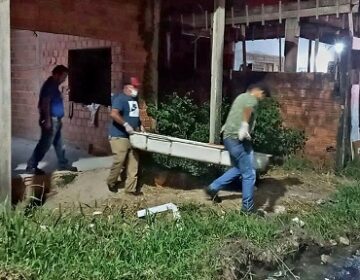 Matadores mandam esposa e filho sair do quarto e executam detento