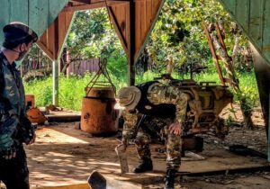 Exército desmobiliza garimpo ilegal e contrabando na fronteira do Amapá
