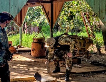 Exército desmobiliza garimpo ilegal e contrabando na fronteira do Amapá