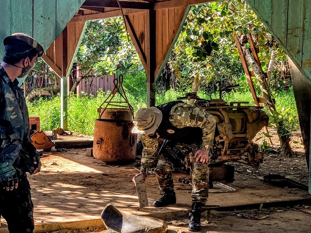 Exército desmobiliza garimpo ilegal e contrabando na fronteira do Amapá