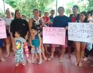 Com garrafão de água a R$ 12, Bailique vive ‘seca’ e ‘escuridão’