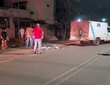 Homem é morto com tiros nas costas ao sair para jantar em casa de parentes