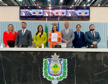 Alinny é a 1ª mulher eleita como presidente da Assembleia Legislativa do Amapá