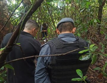 Ossada humana é encontrada pela PM em mata após denúncia anônima