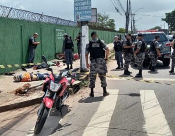 Assaltantes em fuga tentam balear grávida e morrem após trocar tiros com o Bope