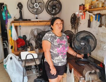 ‘Se dedicando, a gente consegue’, diz mulher que conserta ventiladores
