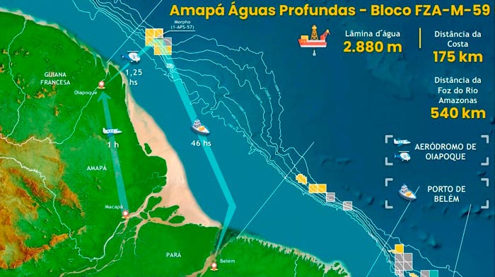 Davi volta a defender o petróleo na costa do AP: ‘vai ajudar o Brasil’