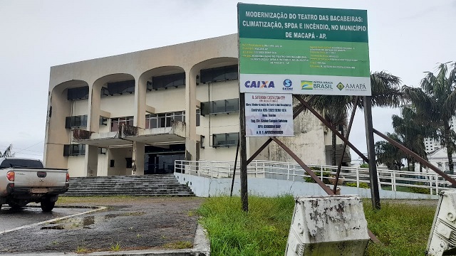 Único teatro do Amapá ficará fechado em 2023