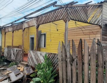 Vendaval que atingiu 100 casas pode se repetir nos próximos dias