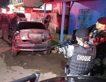 Após comer e roubar em lanchonete, assaltante morre em troca de tiros