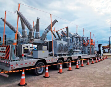 Equatorial utiliza subestação móvel para restaurar energia em Macapá