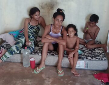 Família refugiada da Venezuela passa fome no Amapá