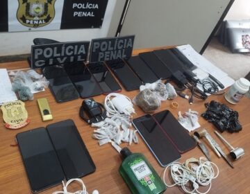 Investigação de homicídio leva polícia a 12 celulares no Iapen