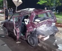 Mãe que levava filho ao hospital morre ao ter carro atingido por trás