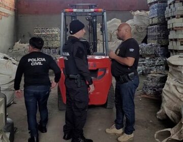 Em operação contra furtos, polícia apreende 1 tonelada de cabos