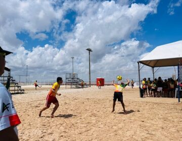 “O futevôlei me aproximou mais ainda dos meus filhos”, afirma atleta no Macapá Verão