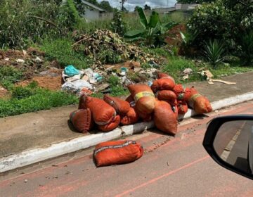 Em Santana, donos de terrenos abandonados são notificados com auto de infração