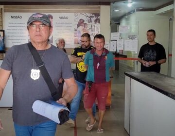 Foragido ataca cinegrafista que cobria sua prisão