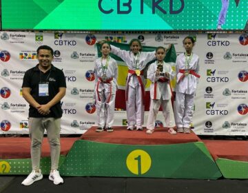 Amapaense é a Top 1 do Brasil no Taekwondo infantil