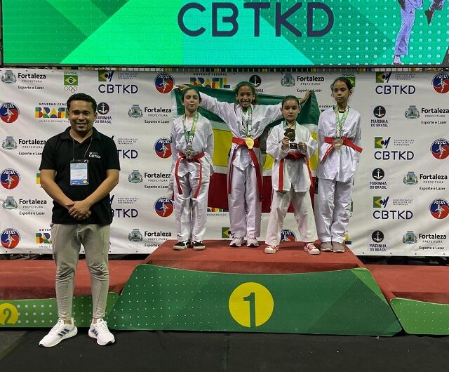 Amapaense é a Top 1 do Brasil no Taekwondo infantil