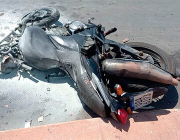 Morre condutor de moto que pegou fogo; 2ª vítima tem mandado de prisão